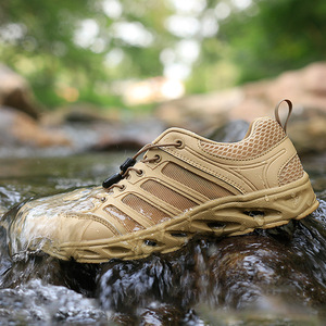 24 Shoes Wholesale Outdoor Quick Dry Water Shoes Men's Summer Sneaker Breathable Hiking Shoe <strong>Trainer</strong> Light Non-slip Wading <strong>Boots</strong> - Product Image 4