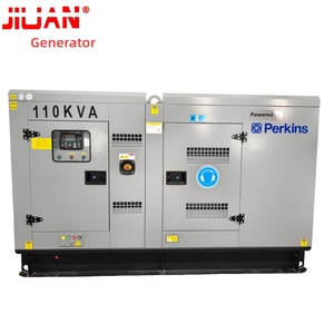 Grupo elettrogeno Diésel Silencioso 110KVA 90kw alimentato da Perkin 1104C-44TAG2 Generador Portatil De 100 KVA Trifasico Guangzhou - Product Image 1