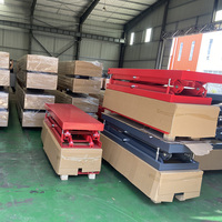 Lève-voiture à ciseaux robuste de 4 tonnes, hydraulique, à levée complète, encastré, pour garage domestique, fabriqué en Chine