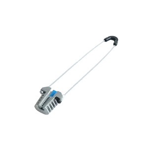 Pince d'ancrage aérienne PAM-08 pour câble à fibres optiques FTTH en forme de 8, auto-ajustable, pour ligne ABC basse tension - Product Image 1