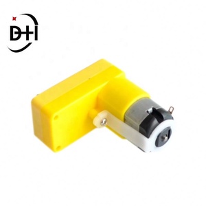 L Shape DC Electric TT Motor 3V-6V Gear Motor Brass Single Shaft Suitable for Smart Car Robot <b>DIY</b> <b>Kit</b> - Product Image 4