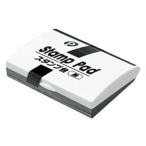 Cuscinetto nero dell'inchiostro della tasca per la stampa & la timbratura - Product Image 1