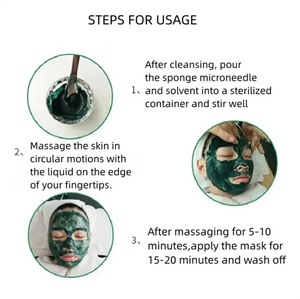 ZS Non-invasive Biomicroneedling Therapy <strong>Algae</strong> Peeling Spongila Spicule Skin Peeling Recovery for Acne Scar Dark Spot <strong>Removal</strong> - Product Image 5