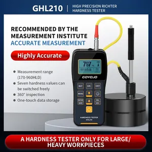Portable Leeb Hardness Tester Digital Rebound Durometer with <b>Blocks</b> for Metal Steel HL HB HRC HRA HV HS - Product Image 2