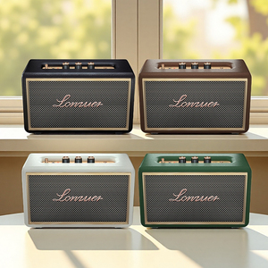 Altoparlante Bluetooth Retrò Lonzuer Dream di Alta Qualità, Subwoofer Wireless Portatile per <span class=keywords><strong>Musica</strong></span> - Product Image 4