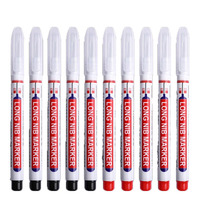 Nouveau produit Trou profond longue plume stylo marqueur permanent Construction dessin bois marqueur personnalisé