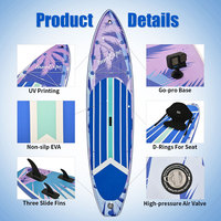 INNOEXPO Dropshipping OEM Usine chinoise Planche à pagaie pliable 11' Planche de surf pliable Planche à pagaie pliable
