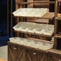 Bio-Großhandel für Lebensmittel Zero-Waste-Shop Nüsse Trockenfrüchte Gewürze Tierfutter-Behälter für den Einzelhandel