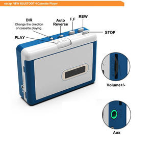 Reproductor y Grabador de Casetes Portátil EZCAP215 |   Convertidor de MP3 con Soporte de Audio Inalámbrico - Product Image 3