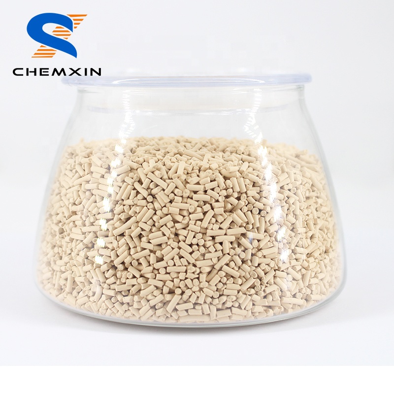 1.7-2.5Mm Saringan Molekuler 13x Sintetik Zeolite Penyerap Desiccant untuk Adsorpsi Hidrogen Sulfida