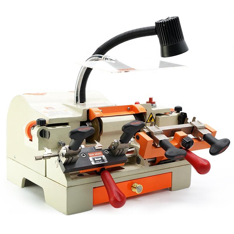 Новейшие высококачественные 100-F высокий стальной ремешок, белый циферблат 220V/110V-ключ копировальной машины и 50/60Hz копировально-фрезерный станок для обработки замочных ключей дублирования заготовка для ключа