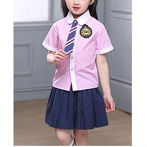 Uniforme personnalisé <span class=keywords><strong>de</strong></span> classe d'étudiant d'été chemisier à manches courtes pour garçons et filles conception d'uniforme <span class=keywords><strong>de</strong></span> collège et <span class=keywords><strong>lycée</strong></span> - Product Image 6