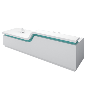 Recepción Minimalista Fabricante <span class=keywords><strong>de</strong></span> China Moderna Recepción Barbería Recepción Mostrador Salón - Product Image 6