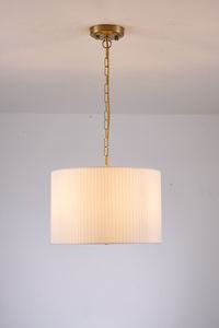 Abat-jour en rotin vintage minimaliste, design nordique, télécommande, économie d'énergie, AC 220V, lustre de restaurant - Product Image 2