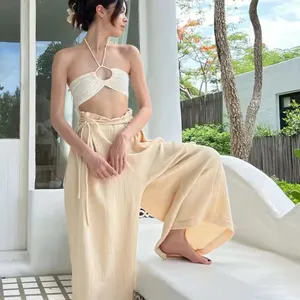 Pantalon de yoga en coton de la meilleure qualité Pantalon tie-dye de couleur personnalisée Pantalon sarouel avec personnalisé disponible auprès de l'Expoter indien - Product Image 1