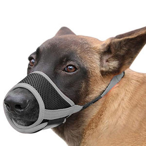 Bozal de nailon para perros, suave y ajustable, acolchado, de ajuste rápido, cómodo, para entrenamiento de mascotas - Product Image 2