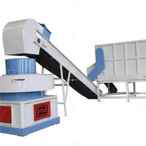 Plastic RDF Refuse Derived Fuel Cube Briquette Press Machine Solid Waste Cloth Briquetting Pellet Making Machine For Recycle