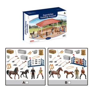 Modellino di Cavallo in Plastica per Stalla, <span class=keywords><strong>Giocattolo</strong></span> Simulazione per Bambini, Regalo di Compleanno - Product Image 2