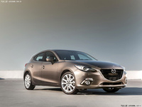 Écran tactile Android 9 pouces pour lecteur DVD avec navigation GPS intégrée, système multimédia audio stéréo autoradio pour Mazda 3 Axela