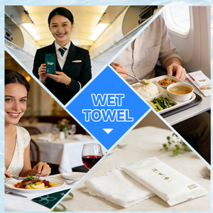 Tisu Basah Mini Ramah Lingkungan Sekali Pakai Bebas Alkohol Bahan Non-Woven Untuk Wajah Tangan Restoran Terbungkus Individual Portabel - Product Image 6