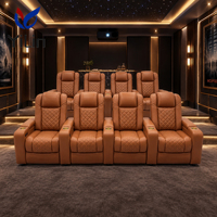 Sièges de chaise de cinéma VIP de luxe Sièges de cinéma à domicile Canapé de cinéma à domicile Chaises de cinéma à domicile