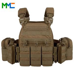 Gilet tactique MC Tactical Gear, porte-plaques lesté, noir, polyester, gilet tactique, sangle de poitrine, entraînement en plein air, fabriqué en Chine - Product Image 3