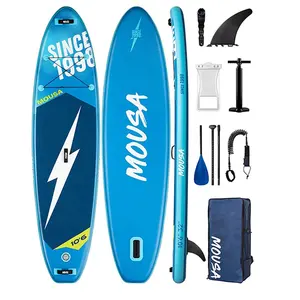 Surfking Nouveau design Personnalisé le plus populaire Logo personnalisé Drop Stitch Surf Paddle Board gonflable souple à vendre