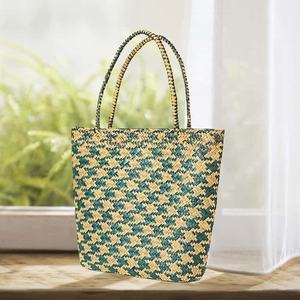 Sac en jonc de mer tressé - Product Image 1