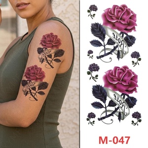 Tatuajes Temporales Coloridos <span class=keywords><strong>de</strong></span> Rosas Sexys <span class=keywords><strong>para</strong></span> <span class=keywords><strong>Mujer</strong></span> - Product Image 5