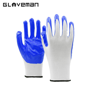 GANVEMAN gréeur personnalisé antidérapant industriel construction jardinage tricoté sécurité travail jardin latex nitrile enduit gants - Product Image 3