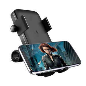 Cargador inalámbrico usb portátil para bicicleta, soporte de teléfono para bicicleta, powerbank inalámbrico de 5000mah - Product Image 2