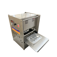 Scelleuse automatique de couvercles en aluminium pour petits pots de thé, machine d'emballage de thé en canettes d'aluminium