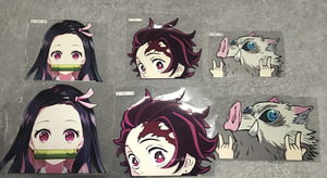 สติกเกอร์การ์ตูนลาย <span class=keywords><strong>My</strong></span> <span class=keywords><strong>Hero</strong></span> <span class=keywords><strong>Academia</strong></span> Midoriya Izuku Bakugou Katsuki สติกเกอร์อนิเมะสำหรับตกแต่งหน้าต่างรถแล็ปท็อป19รูปแบบ - Product Image 2