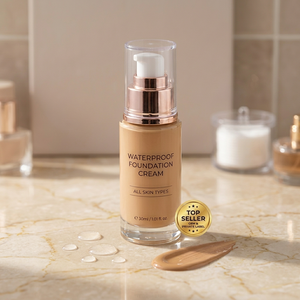 Fournisseur en gros, best-seller, crème de fond de teint imperméable pour les pores, maquillage OEM, marque privée, éclaircissant, blanchissant - Product Image 3
