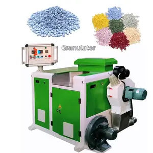 Low temperature without water small plastic film granulator recycle pe pp plastic film pelletizer machine