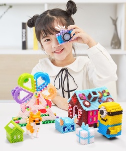 Offre Spéciale 24 <span class=keywords><strong>perles</strong></span> de couleur Perler boîte en plastique ensemble de <span class=keywords><strong>perles</strong></span> de fer 5mm Kit pour enfants bricolage jouets fabriqués - Product Image 4