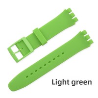 Remplacement pour bracelet de montre en silicone avec boucle ardillon, accessoires pour bracelet de montre 12mm, 16mm, 17mm, 19mm, 20mm, 7.5cm, 11.5cm, multicolore