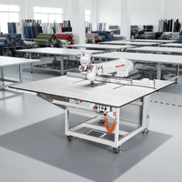 Machine à coudre industrielle à point noué à plat à grande vitesse programmable à aiguille simple CNC JUITA JTK8F-90A avec moteur RFID ERP