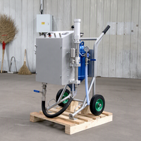 Machine de sablage humide pour l'élimination de la rouille, le décapage de la peinture, le nettoyage des métaux et la préparation des surfaces