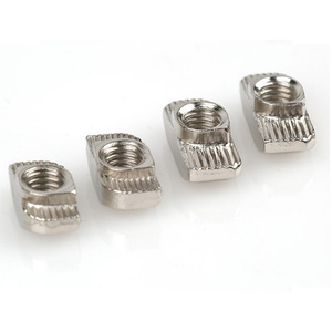 Acier inoxydable 304 boulons et écrous cajoux ensemble Buster hydraulique T fente pivotant os <span class=keywords><strong>cheveux</strong></span> écrou droit à l'extérieur Sfu 3220 D-écrou M6 - Product Image 6