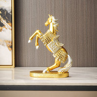 Décoration de Cheval de Bureau Chinoise Moderne, Artisanat Créatif pour Maison, Bureau et Salon