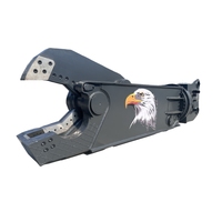 Cisaille hydraulique professionnelle TUODAZG pour excavatrice, accessoire pour excavatrices de 20 à 28 tonnes, garantie 1 an