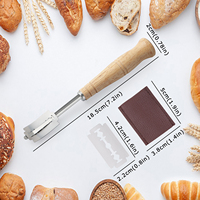 Fournitures de cuisson essentielles Pain au levain artisanal Outil de notation de la pâte boiteuse un couteau de cuisine indispensable pour marquer le pain