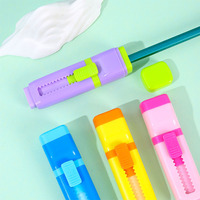 Gomme à effacer multifonctionnelle au design de dessin animé, avec taille-crayon intégré, idéale pour la rentrée scolaire