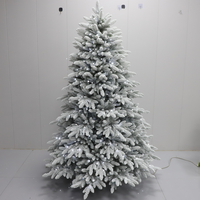 Sapin de Noël pré-éclairé sur mesure en PE complet avec lumières LED pour la vente en gros