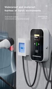 วอลล์บ็อกซ์แบบใหม่ 380V 32A 22KW TYPE 2 พร้อมแอป WiFi ปรับได้ 8/16/24/32A สายเคเบิลยาว 5 เมตร มาตรฐาน IP66 - Product Image 4