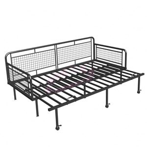 Struttura <span class=keywords><strong>letto</strong></span> telescopica in ferro saldato, semplice e versatile, stile nordico, per <span class=keywords><strong>letto</strong></span> singolo king size, <span class=keywords><strong>letto</strong></span> <span class=keywords><strong>divano</strong></span> <span class=keywords><strong>letto</strong></span>, <span class=keywords><strong>letto</strong></span> in metallo per casa e giorno - Product Image 1