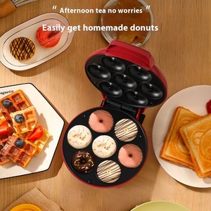 Tốt Nhất Bán 2025 Mini Tự Động 7-Hole Donut Maker Tùy Chỉnh Pháp Thiết Bị Nhà Bếp Hộ Gia Đình Điện Toaster Cho Khách Sạn - Product Image 6