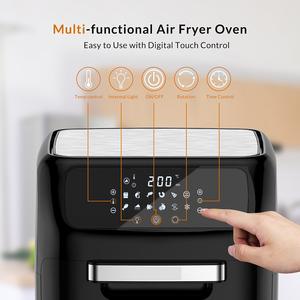 Nouveaux appareils ménagers électriques 12L écran tactile friture sans huile grasse miniature four à convection de 1800 watts <span class=keywords><strong>friteuse</strong></span> à air chaud numérique - Product Image 4