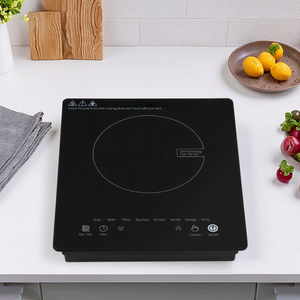 Cocina de Inducción Portátil Cuadrada de un Solo Quemador, Manual, para Acampar al Aire Libre y Uso Doméstico, Función Hotpot, Diseño Impermeable, Ahorro de Energía - Product Image 1